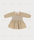 The Elsie Dress - Beige