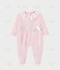Pink Bow Baby Grow